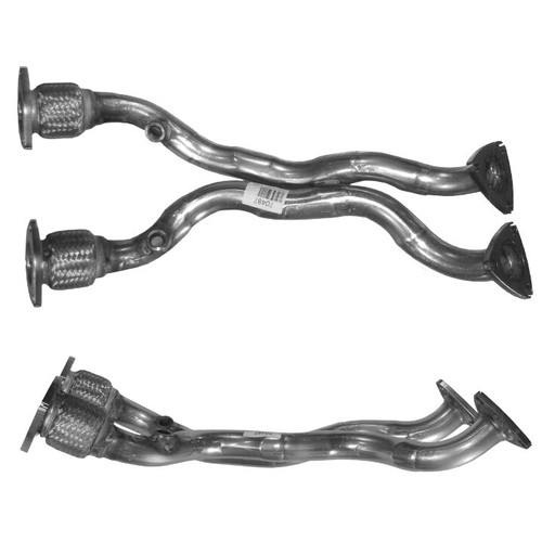 Tubo gas scarico - scarico, per