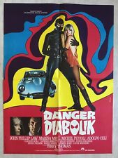 Affiche cinéma originale : Danger Diabolik (1968) Original French Movie Poster