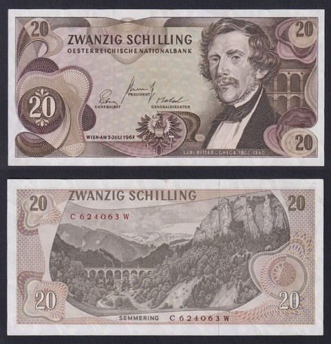 Banconota austria schilling - 20,