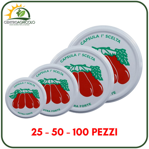 Capsule twist off pomodoro - pomodoro, per