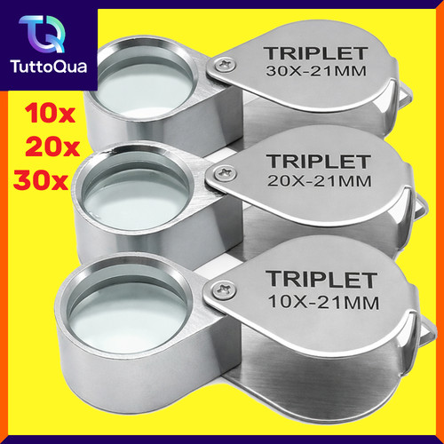 Lente ingrandimento triplet - lente, d'ingrandimento