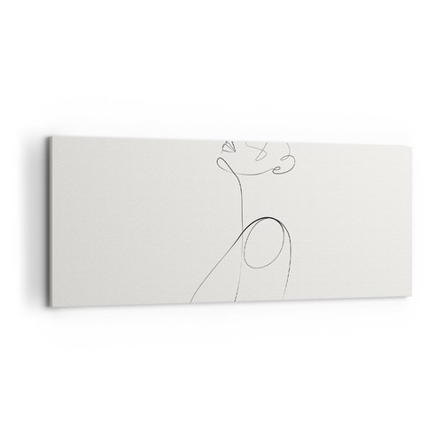 Quadro tela 120x50cm linea - su,