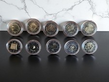 Lotto 10 monete 2 euro