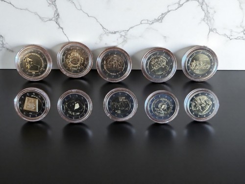 Lotto monete euro - monete, 2