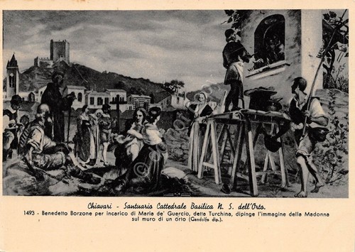 Cartolina chiavari cattedrale - cartolina,