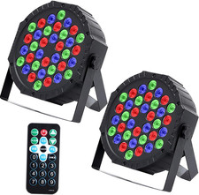 2 Pezzi Par LED, 36 LED Luce