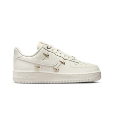 SCARPE WMNS Air Force 1 '07 LX "Gold Swooshes" FV3654-111 UOMO DONNA ORIGINALI