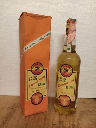 Demerara rum year old - demerara,