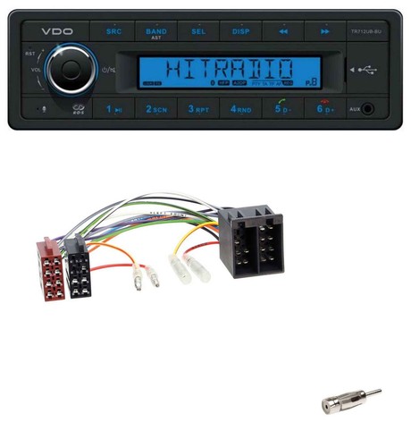 Autoradio vdo bluetooth aux - bluetooth,