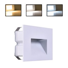 FARETTO SEGNAPASSO LUCE LED DA INCASSO PER SCATOLA 503 PER ESTERNO INTERNO IP65