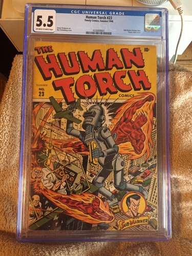 Human torch cgc 5 - torch, 5.5