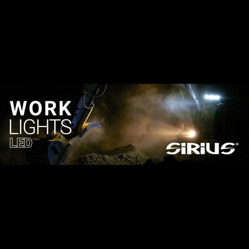 Faro led lavoro quadrato - faro,