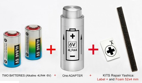 Adattatore batteria 6v lr44 - batteria,