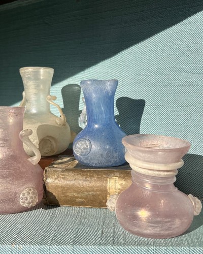 Vasetto vetro murano rosa - vetro,