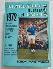 ALMANACCO ILLUSTRATO DEL CALCIO PANINI 1972 OTTIMO FACCHETTI NAZIONALE
