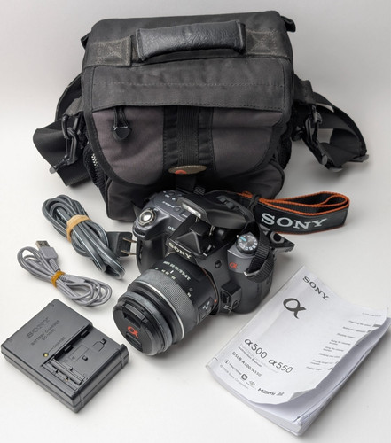 Sony alpha dslr - alpha, dslr-a550