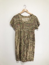 Abito lino brindisi UK 8 oro