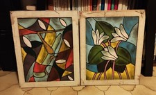 Coppia di Astratti Acrilico