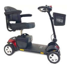 SCOOTER ELETTRICO 4 RUOTE LEGGERO SMONTABILE DISABILI ANZIANI USATO GARANTITO