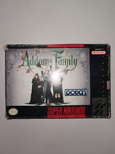THE ADDAMS FAMILY Super Nintendo SNES Game NTSC USA