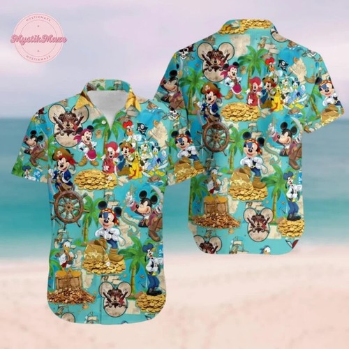 Camicia topolino bottone - topolino,
