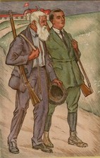 ANTICA CARTOLINA SVIZZERA DEL