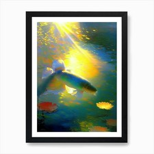 Asagi Koi 1, Fish Monet Style