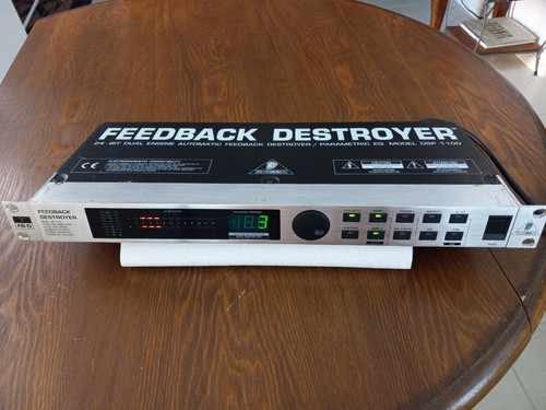 Behringer feedback destroyer - behringer,