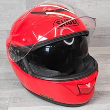 Casco Shoei GT-Air con visiera parasole integrata, rosso - piccolo, 6 7/8 - 7, 55-56 cm