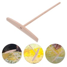  Piastra Per Crepes Professionale Macchina Frittelle Stendicrepe Legno