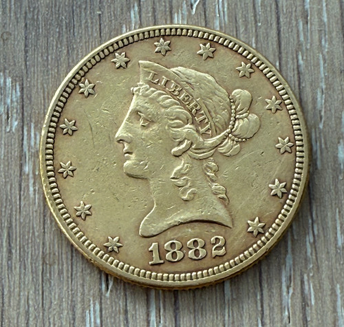 1882 oro dollari 10 - us,
