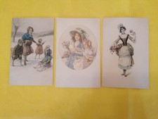 3 cartoline d'epoca