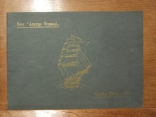 NAVE AMERIGO VESPUCCI  INCROCIATORE MONTECUCCOLI CROCIERA ESTIVA 1955