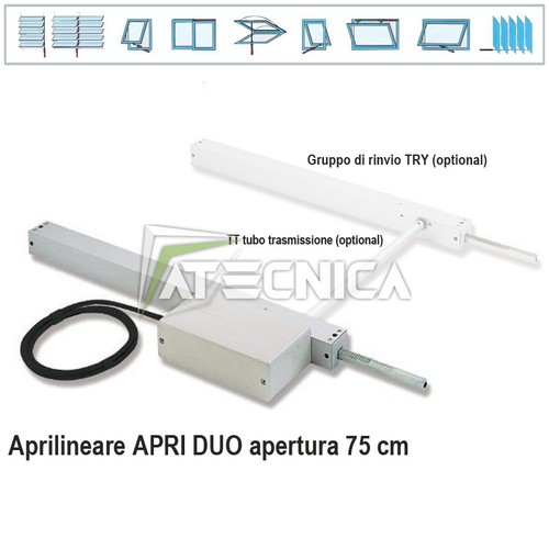 Motore lineare cremagliera - a,