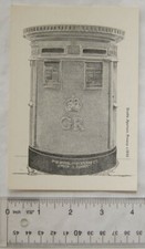 old postcard Double apature