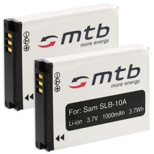 2x Batteria SLB-10 per Toshiba