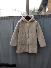 Cappotto Teddy Zara avorio con