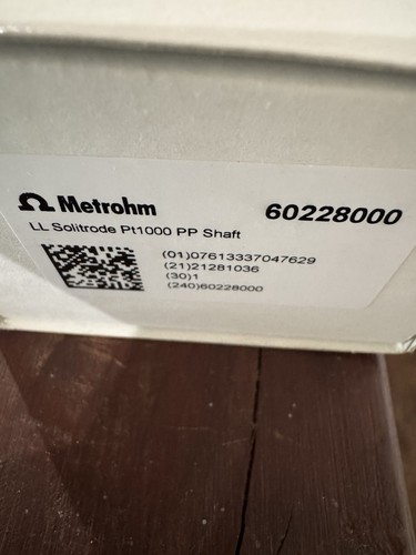 Metrohm 60228000 solitrode - metrohm,