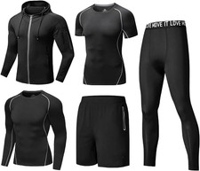 Uomo 5 Pezzi Compressione