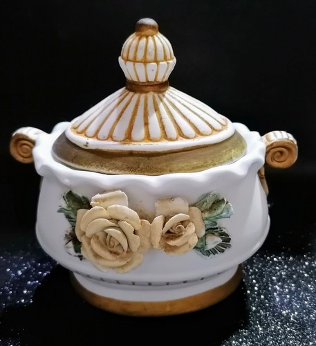 Biscottiera capodimonte - biscottiera,
