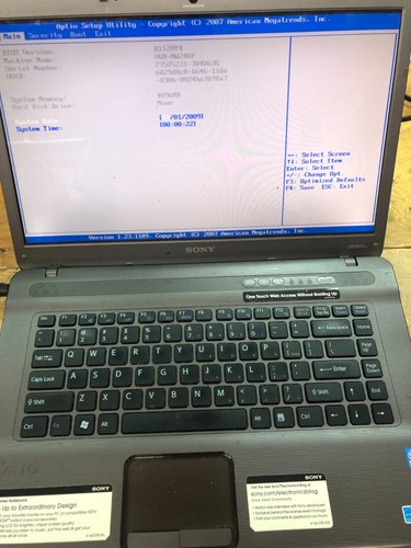 Sony vaio vgn nw240f - sony,