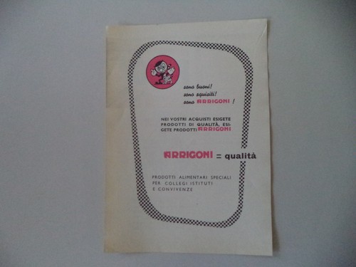 Advertising pubblicità 1959 - pubblicità,