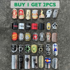 Distintivo testa bici metallo