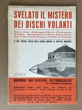 Alberto Perego SVELATO IL MISTERO DEI DISCHI VOLANTI - edizione originale 1957