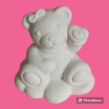 orso orsetto orsacchiotto cuore Bomboniera Segnaposto Statuina Gessetti Gessetto