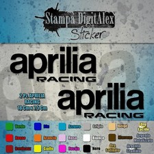 2 Aprilia Racing adesivi