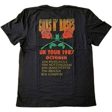 T-shirt Guns N' Roses UK Tour