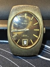 vecchio orologio da polso BREIL OKAY 17 rubis a carica manuale anni 70 datario