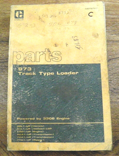 Cat caterpillar 973 track - cat,