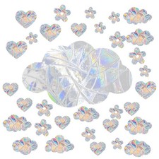  3 Sheets Adesivo Vetrina Adesivi Per Finestre Con Uccelli Vetrofanie